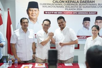 Bobby Nasution gabung Partai Gerindra