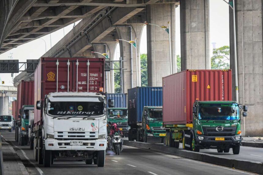 pembatasan operasional angkutan barang selama Lebaran 2026